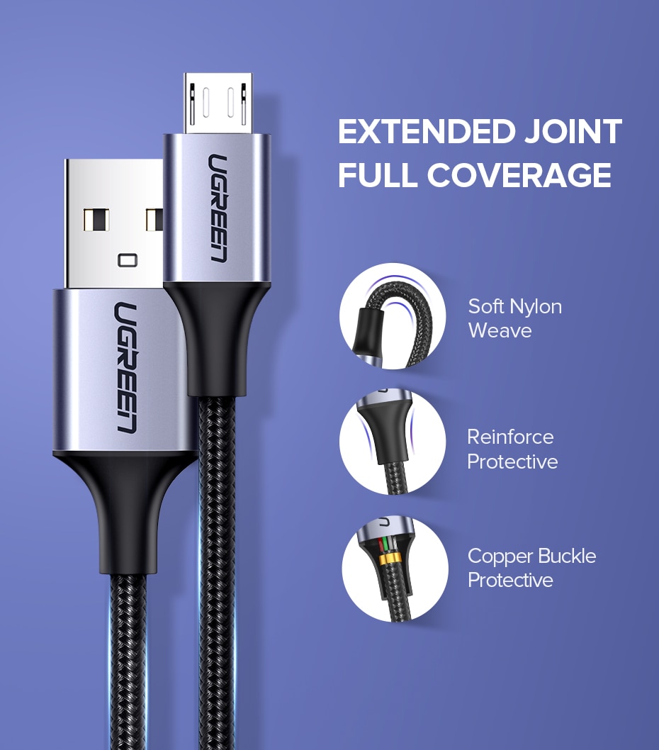 Simple Micro USB Cable for Phones and Tablets