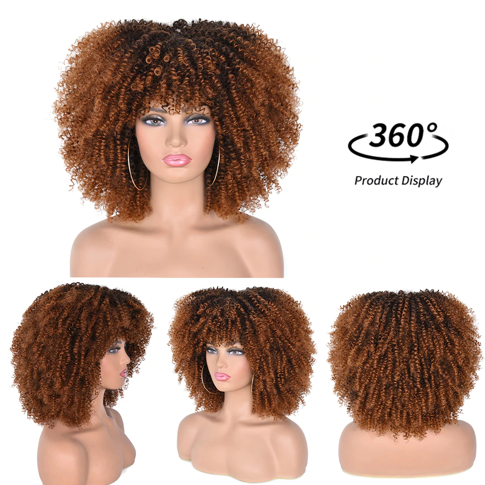 Short Synthetic Hair Wig for Women